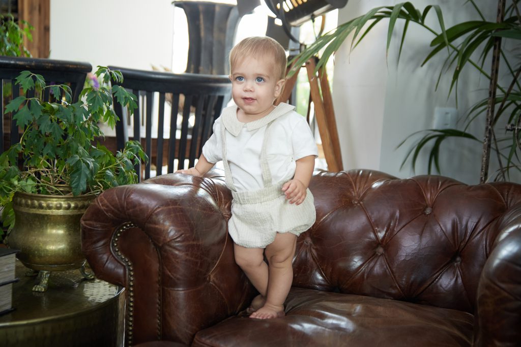 חליפת שלייקס פשתן לתינוקות