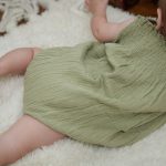 אוברול אורבני גופיה בצבע ירוק זית