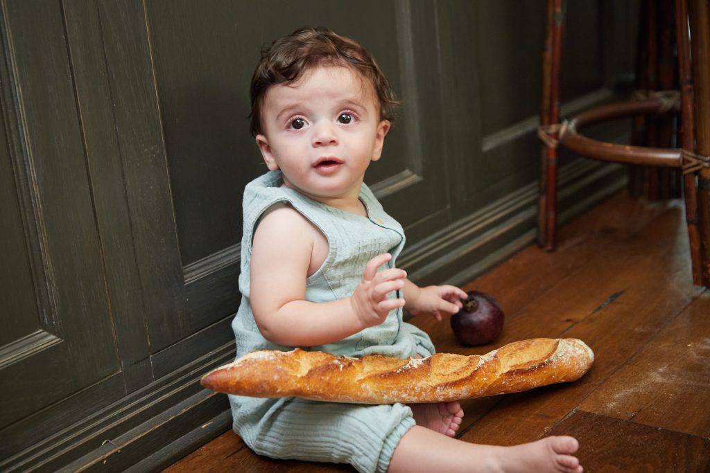 אוברול יוניסקס תכלת לתינוקות