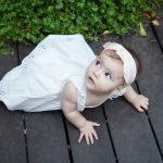 שמלה תחרה לבנה