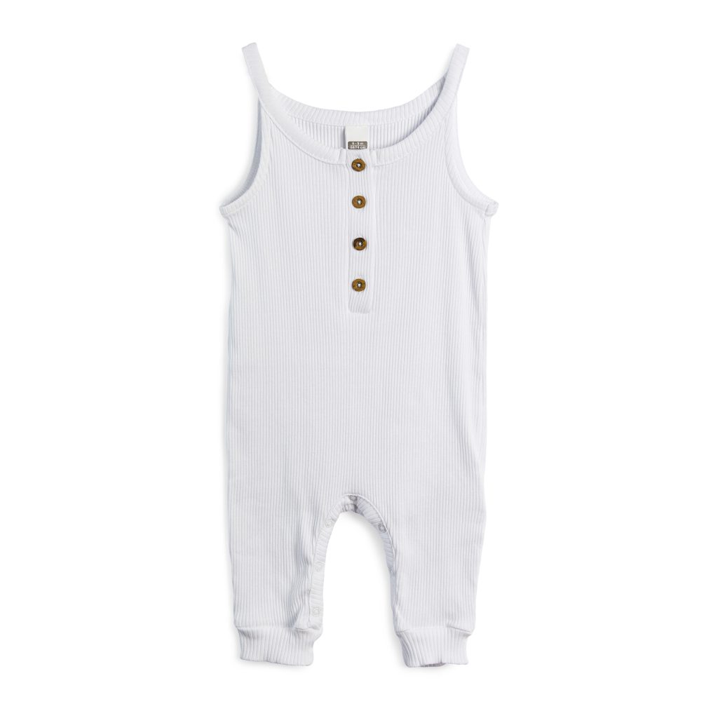 אוברול בייסיק לבן