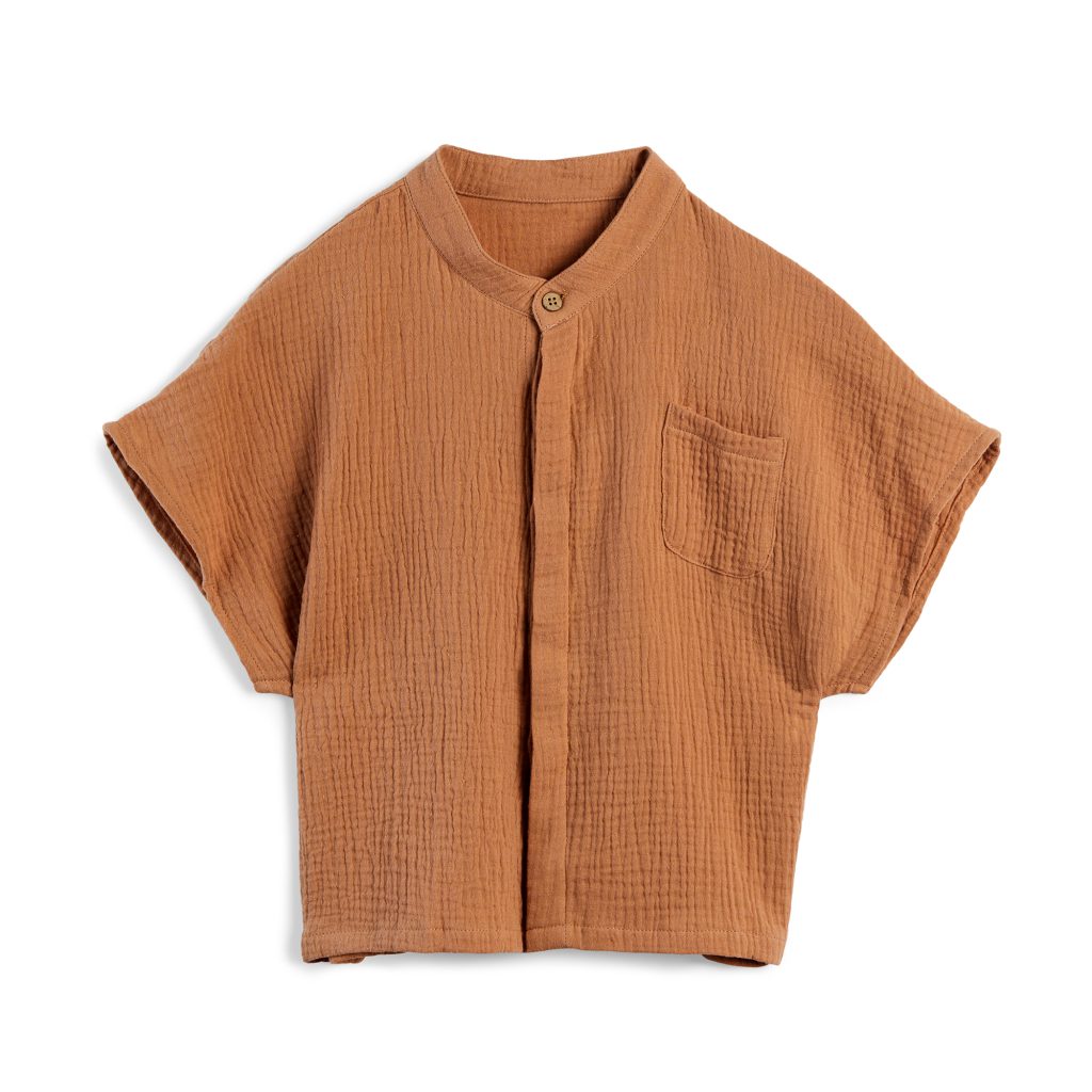 חולצת "אורה" צבע חום לתינוקות