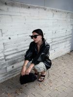 ג'קט דמוי עור אוברסייז