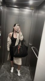 אוברול כותנה 7/8 קולר גב חשוף