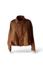 ⁦ג'קט בלון דמוי זמש N.55⁩ – תמונה ⁦5⁩